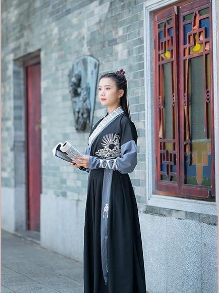 Amazon.co.jp: [NOLCCTN] チャイナ服 コスプレ仮装 レディース 漢服 メンズ 侠客 男女兼用 カップル漢服 中華服 ステージ衣装  X279 : ホビー